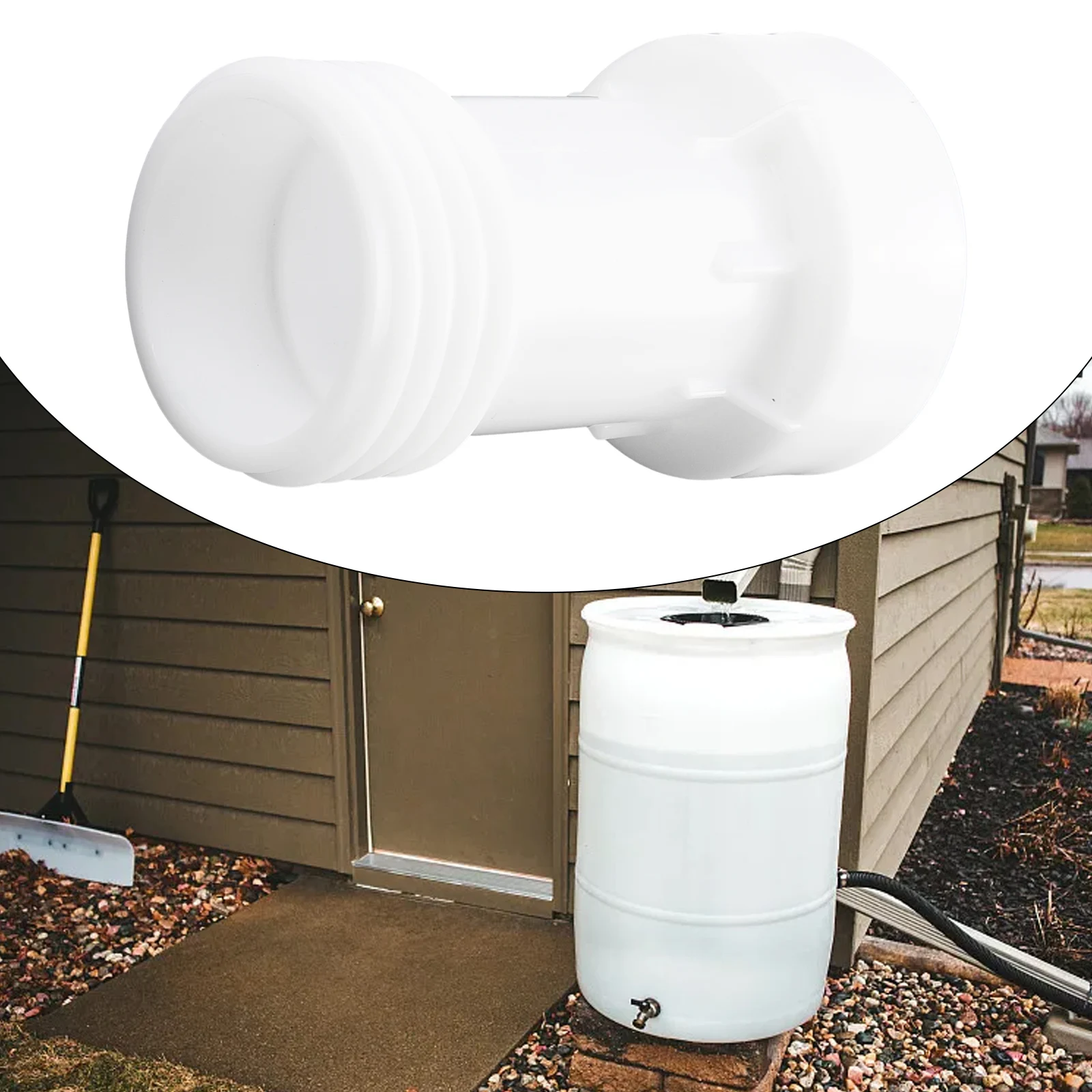 

Brand New Durable High Quality Adapter IBC Plastic Replacement Drain Dust Equipment Extension Fittings Outdoor Parts