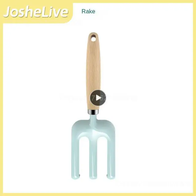 Lapát Gereblye Kertészeti Talaj Kerti Szerszámkészlet Gyermekek Fa Cserepes Ültetési Lapáttalapú Kombináció