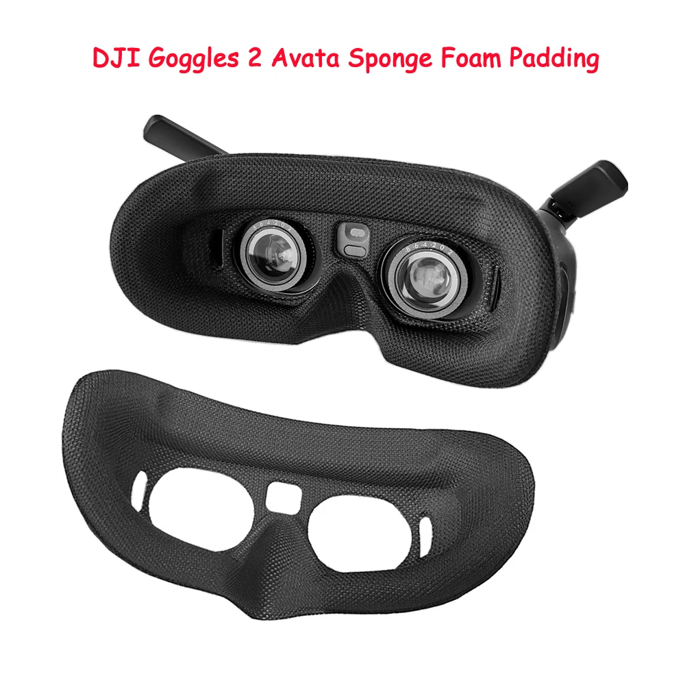 Dji Avata Occhiali 2 Imbottitura In Schiuma Spugna Eye Pad Maschera Facciale Più Confortevole Dell'Accessorio Drone Dji Avata Originale Nuova Versione