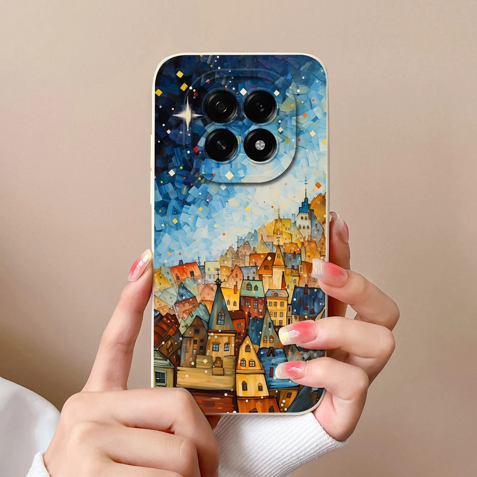 Cute Cartoon Soft Liquid Silicone Phone Case - Full Protection Anti-Drop Back Cover