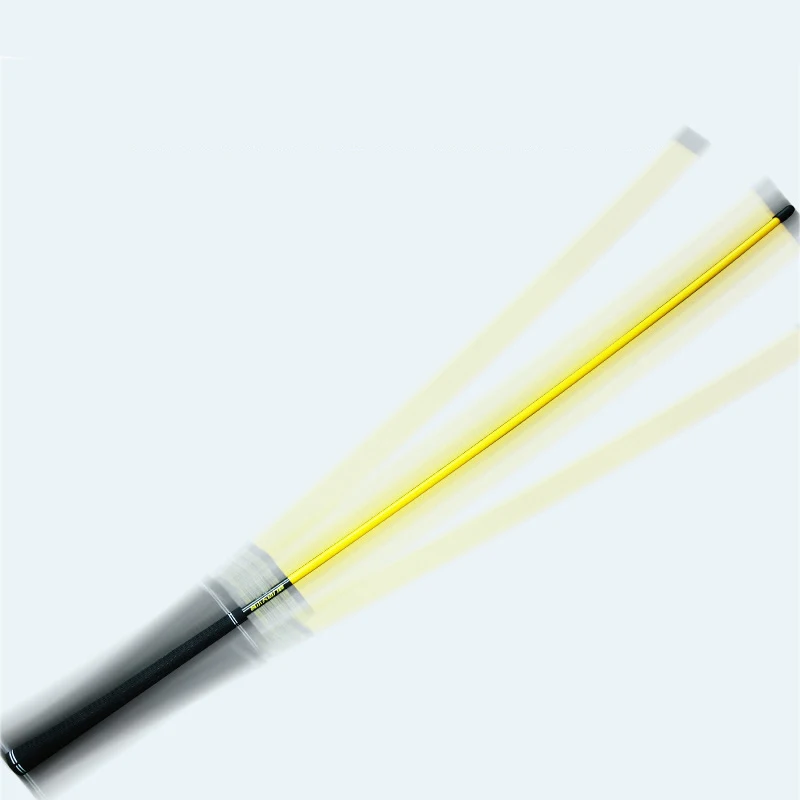 MELE LINKS 골프 스윙 파워 스틱 초보자 스윙 트레이너 사운드 스윙 스틱 포즈 교정기 골프 액세서리, 1 개