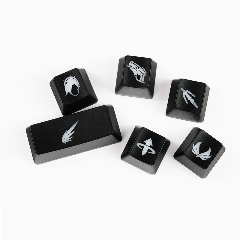 Игровая клавиша ABS с подсветкой и левым переключением R3 R4 механическая