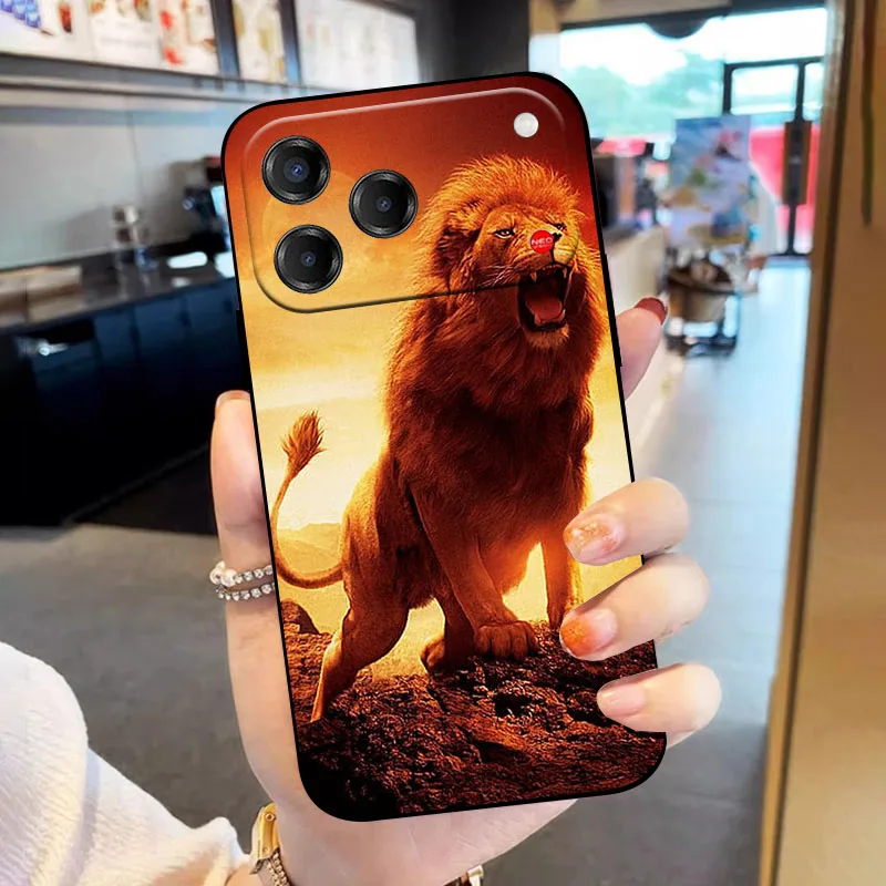 Stylish TPU Soft Silicone Protective Cover - Fashion Design Phone Case