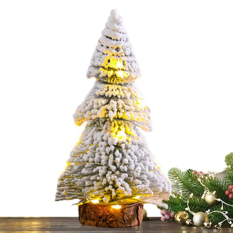 

Настольная Рождественская елка, мини иголки для сосны, миниатюрная сосновая искусственная Рождественская елка, Маленькая Рождественская елка для стола