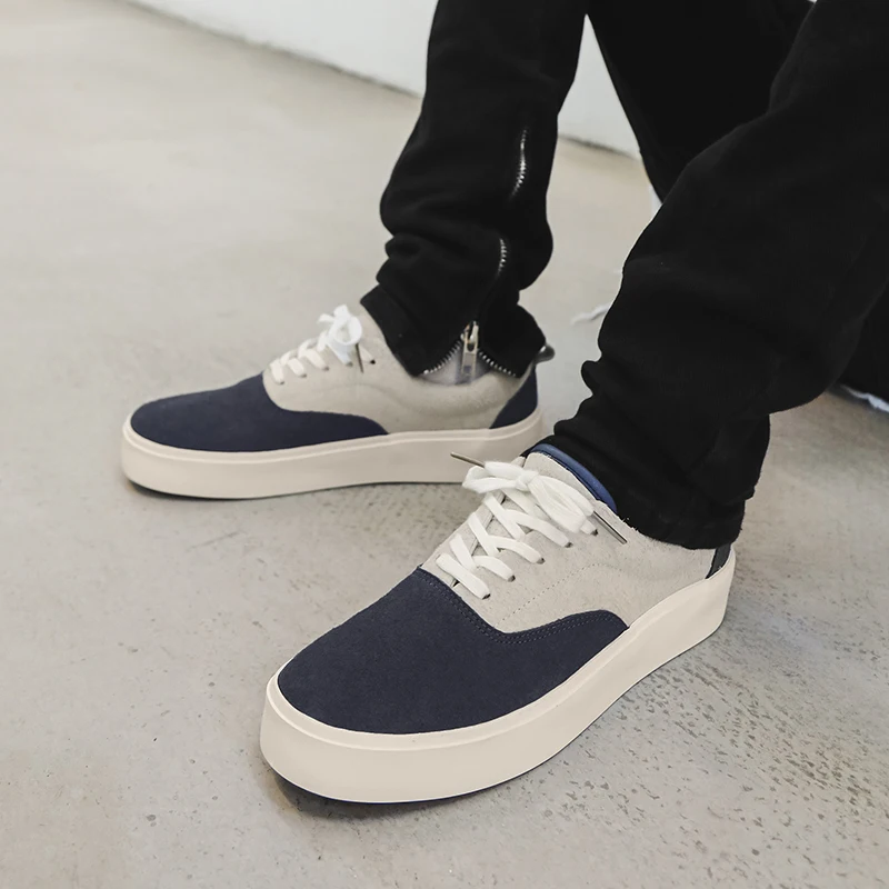Hot Sale Men Casual Shoes Chunky Sneakers Anti-slip Skateboard Shoes Spring Autumn Platform Sneakers Designer Vulcanized Shoes 2