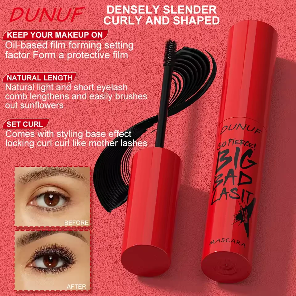 Waterproof Mascara Eyelashes Lengthening Long Lasting Silky Lash Black Eyelashes Extension Make Up Beauty Eye Korean Cosmetic_voghion.com