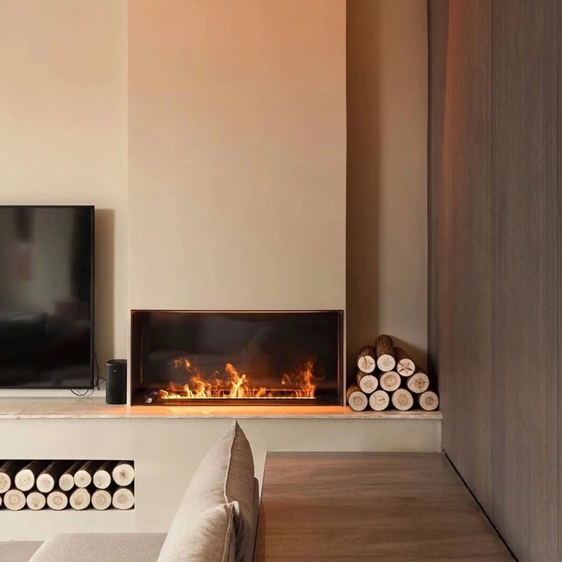 

New Decor Embedded Electronic Atomization 3d Steam Fireplace Simulation Flame 100 Inch Fireplace Electric Water Vapor Fireplace