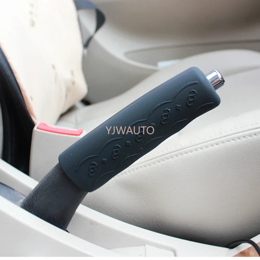Car Hand Brake Cover Automotor Universal Handbrake Sleeve Silicone Gel Cover Anti-slip Hand Brake Sleeve hand brake cover