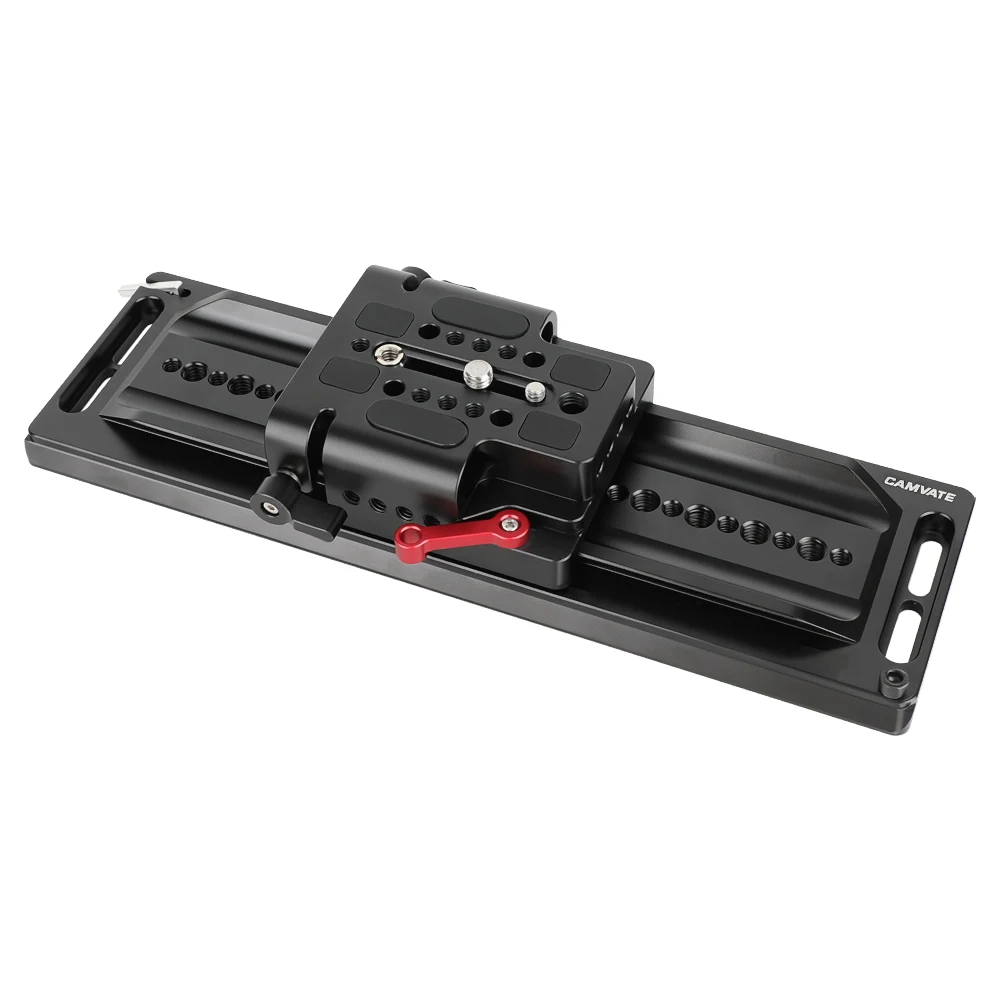 Standard ARRI 12inch Sliding Dovetail Plate and Quick Release Baseplate with Dou