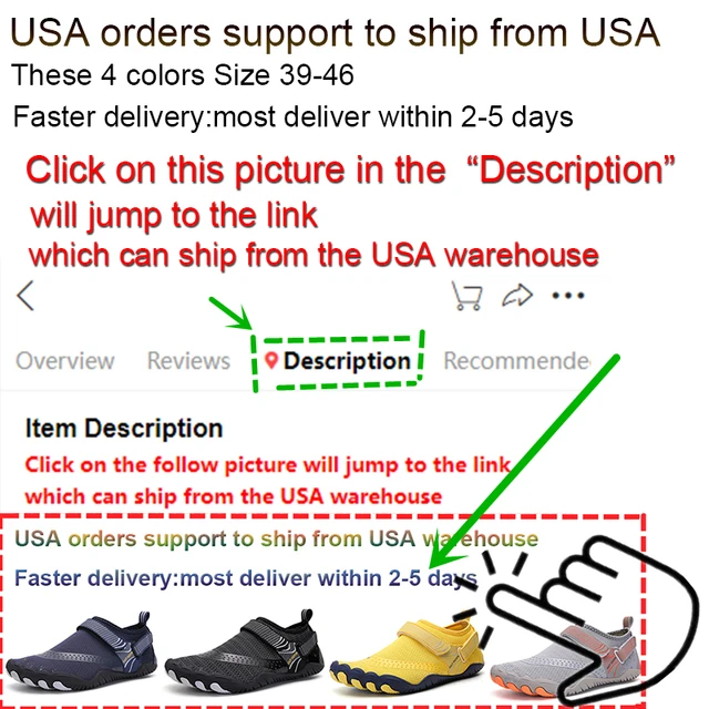 Men Women Water Shoes Quick Dry Non-Slip Five Finger Shoes Outdoor Wading Swimming Barefoot Aqua Shoes Lightweight Sneakers 3