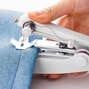 Mini Manual Sewing Machine Kits Portable Hand Stitcher Sewing Machine Repairing Tool For Fabric Cloth Household DIY Sewing Craft 3