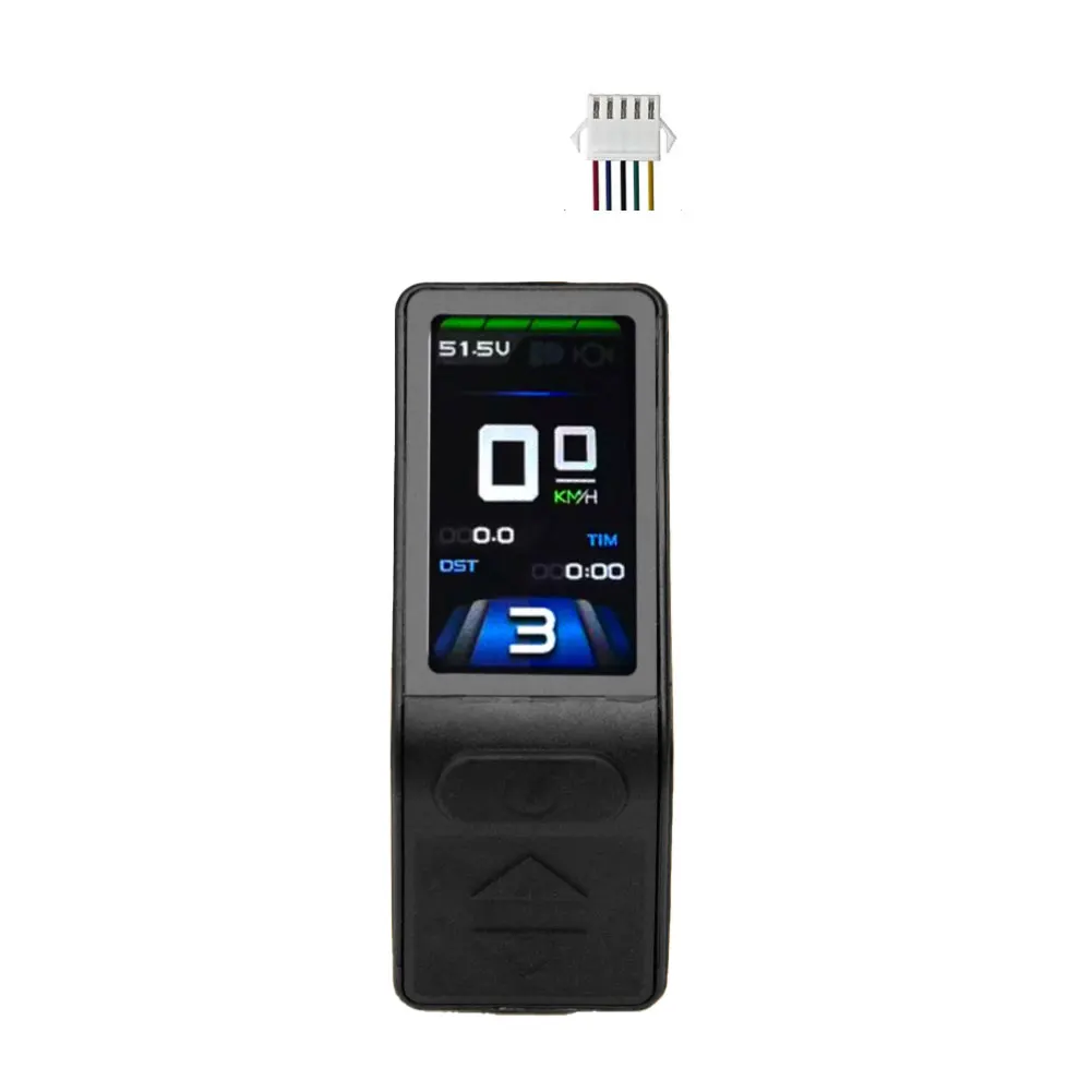24V 36V 48V 전기 자전거 LCD 디스플레이 패널 KTTF04용 방수 SM 커넥터 KT 컨트롤러 호환