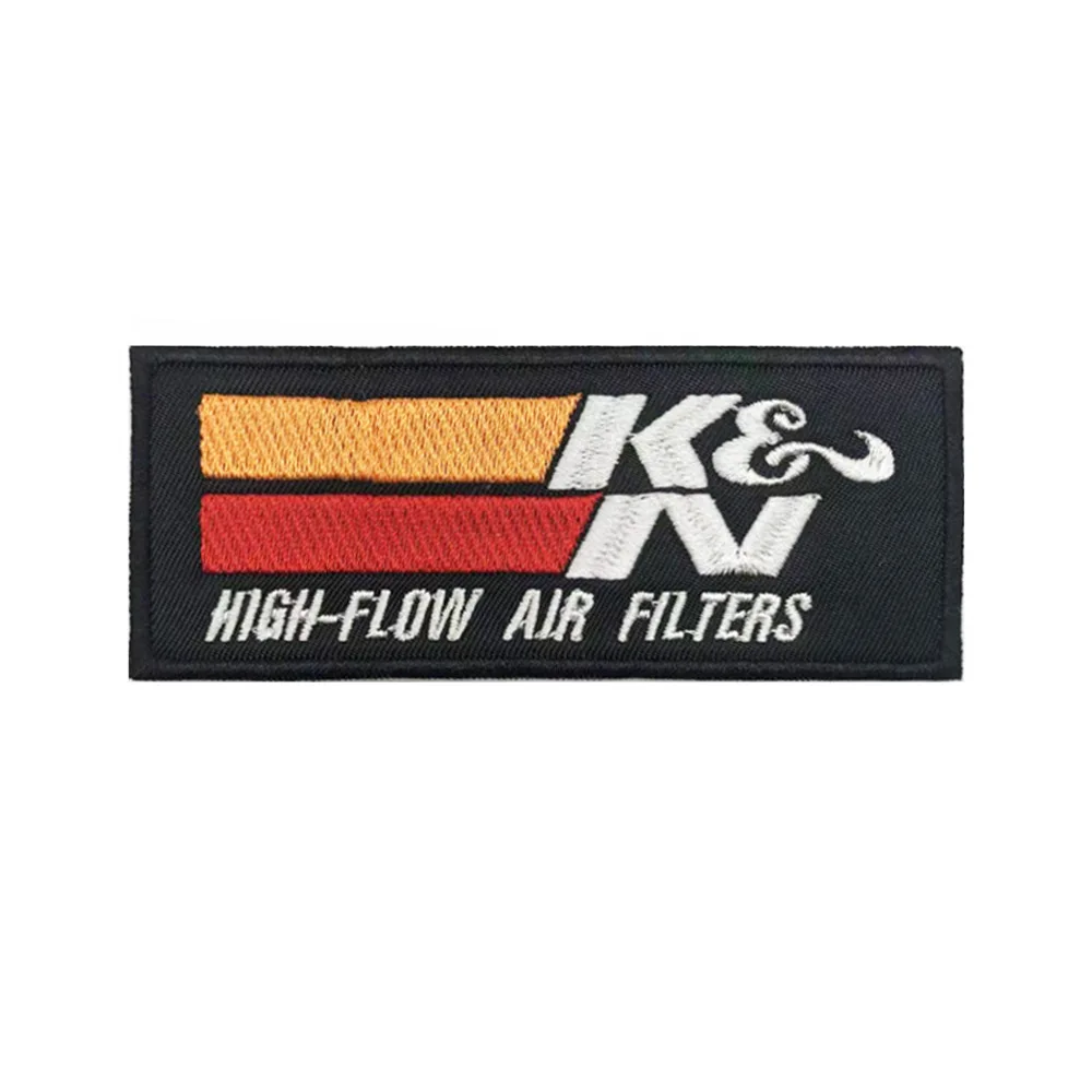 

K&N Flag Patches Armband Embroidered Patch Hook & Loop Iron On Embroidery Badge Military Stripe