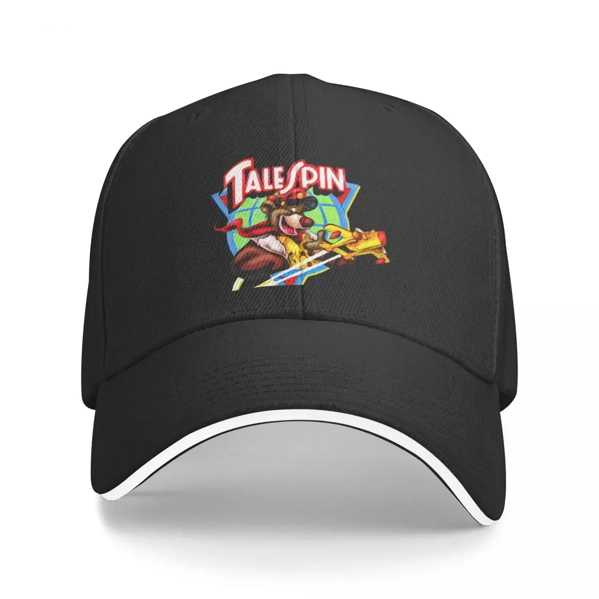 

Talespin, Baloo Logo Plane ClassicCap Baseball Cap Christmas Hat Golf Icon fashionable Mens Women's