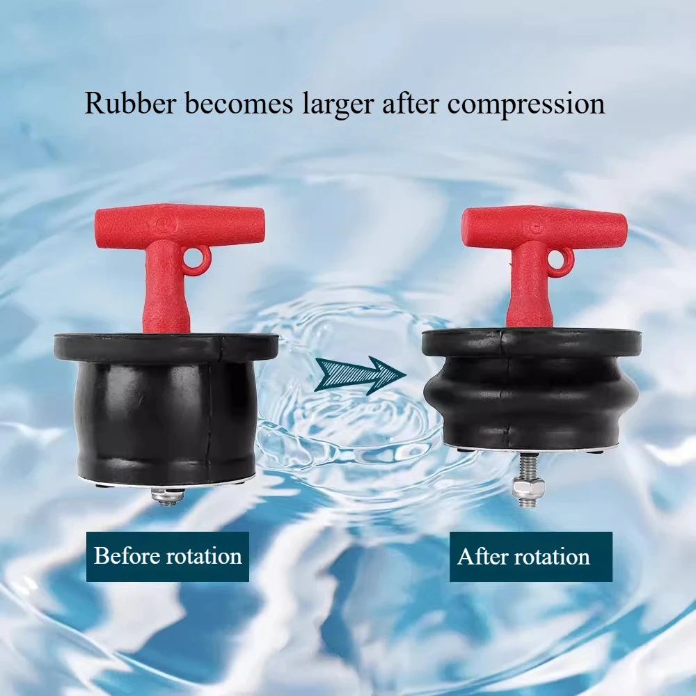 Stainless Steel Marine Scupper Plug with Rubber Gasket - Yacht Drain Plug -  AliExpress, image size:1000x1000