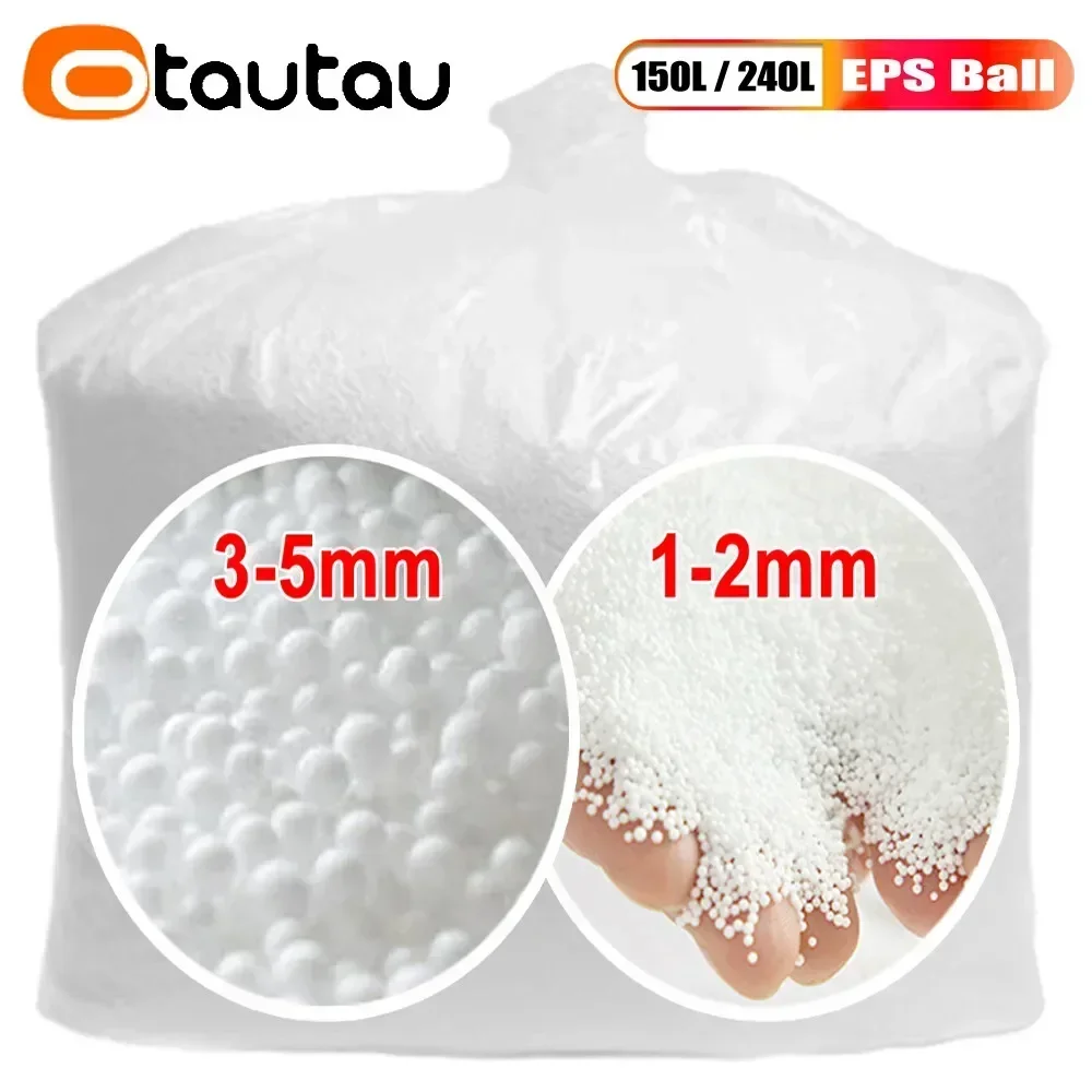 Bean Bag Filler 240L EPS For 3ft Beanbag Pouf 3-5mm Polyester Pillow Cushion