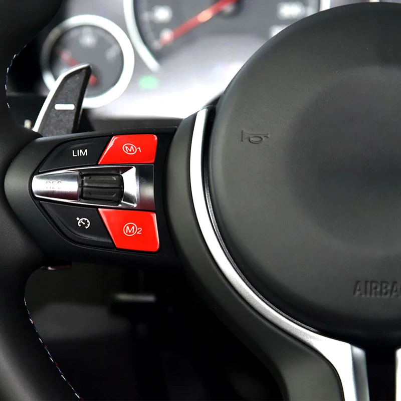 BMW 1-6 시리즈 X5 X6 F20 F21 F22 F23 F30 F31 F32 F33 F10 F11 F07 F12 F13 F15 F16 자동차 스티어링 휠 M1 M2 모드 스위치 버튼