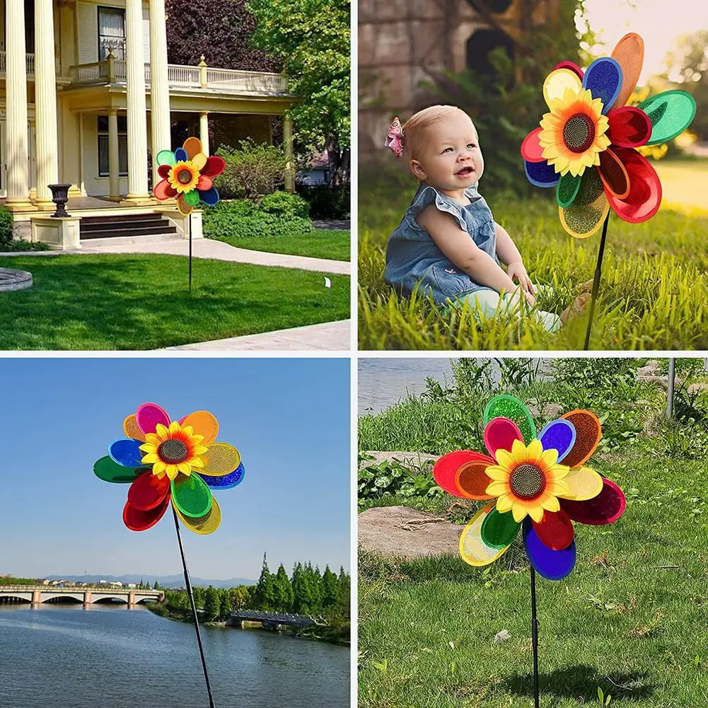 Double-layer Sunflower-shape Windmill 2