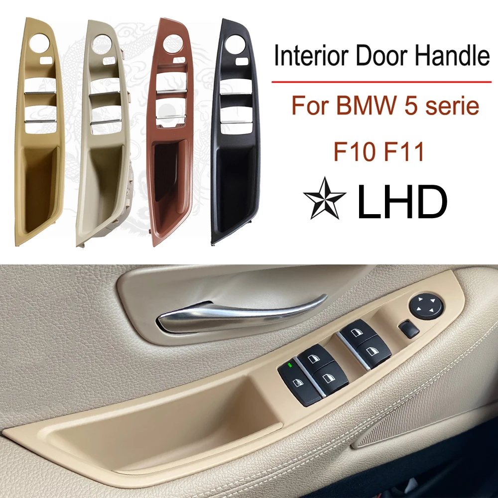 Auto Türgriff Auto Innentürgriff Panel Pull Trim Abdeckung Für Für 5 Serie  Für F10 Für F11 520d 530d 535i 550i 51417225857 51417225853 Türgriff Innen  Beifahrer (Größe : Black-7pcs) : : Auto & Motorrad