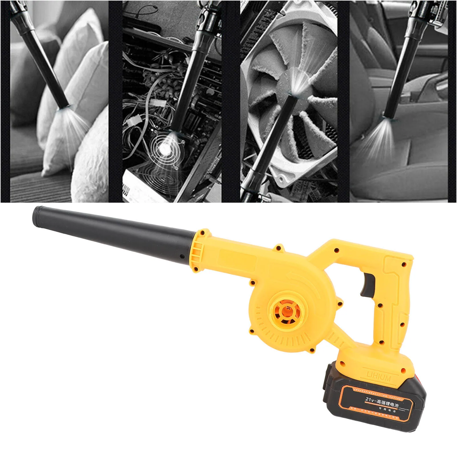 Electric Leaf Blower and Vacuum Cordless Portable Industrial Blower Vacuum Cleaner Leaf Vacuum Electric Leaf Blower and Vacuum 3