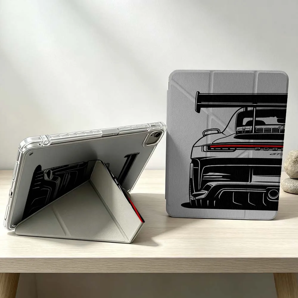Luxurious Foldable Tablet Case with Cool Soft Touch Design