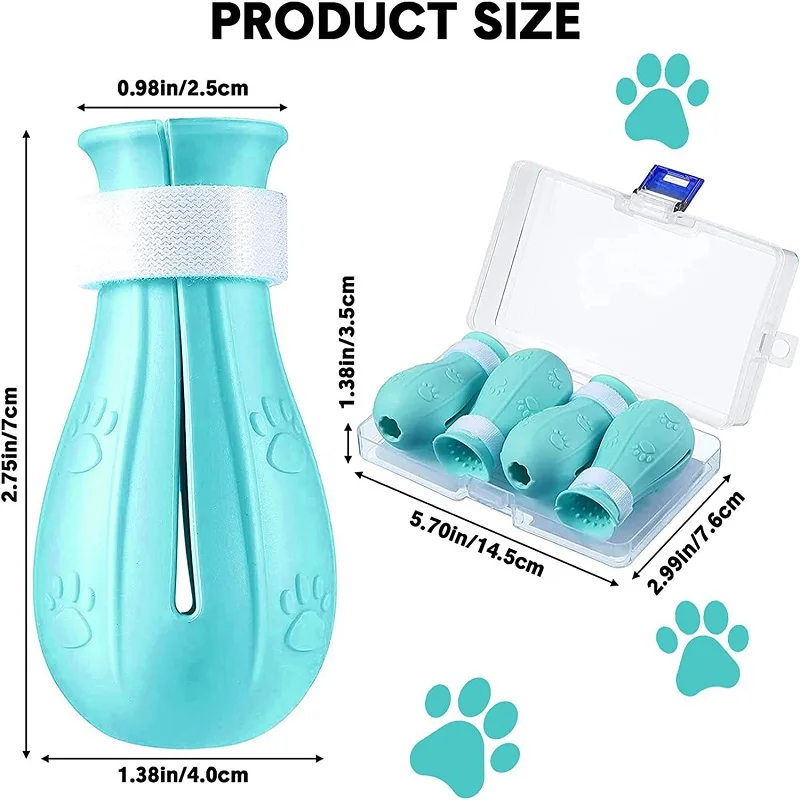 Cat Claw Protector Bath Anti-Scratch Shoes 6
