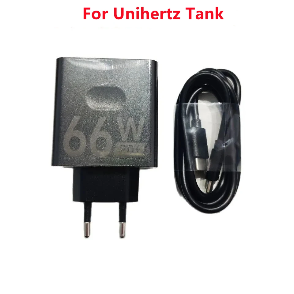 100% original neues Ladegerät offizieller Schnell lade adapter 66w USB-Kabel Datenleitung für Unihertz Tank Telefon