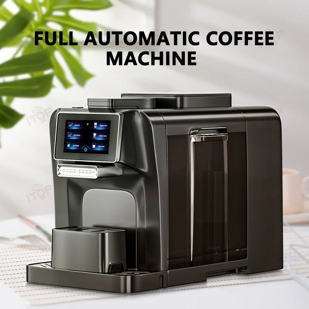 LXCHAN Fully Automatic Coffee Maker 11 Type Fancy Coffee Electronic Refrigerated Milk Tank Latte Espresso Coffee Machine automatic flame gun torch butane electronic ignition heating thrower 803 copper gas burners maker cooking picnic bbq welding