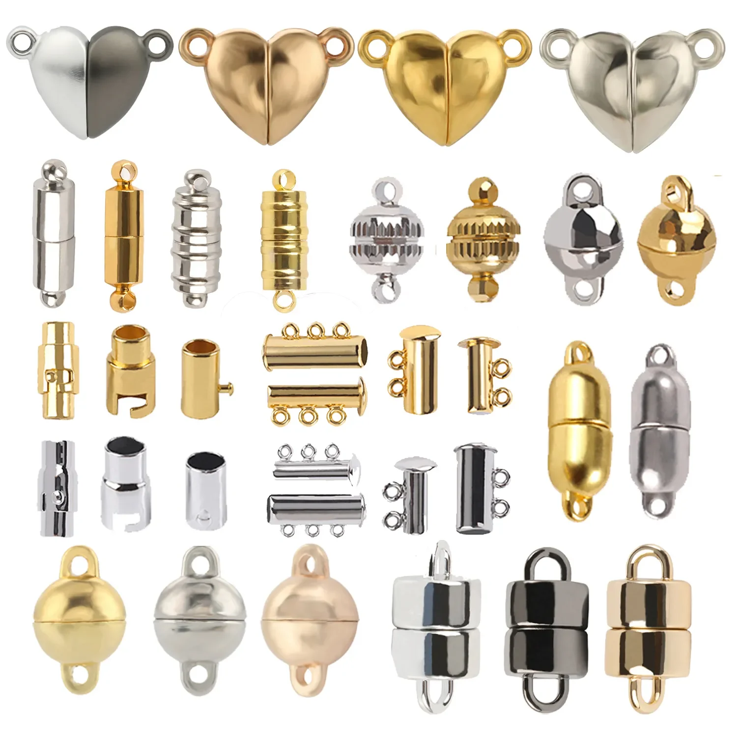 265421-6859bc.png S4787ba83fe154ff2a688b63a39453d8eP 10-5 Sets Stainless Steel Strong Magnetic Clasps Magnet End Clasp Connectors For Jewelry Making DIY Bracelet Necklace Accessories Mallzona