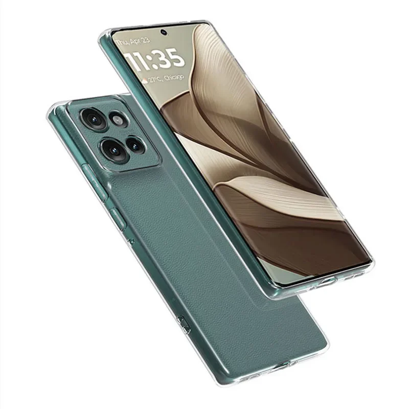 Clear Transparent Soft TPU Protective Phone Case - Edge Series