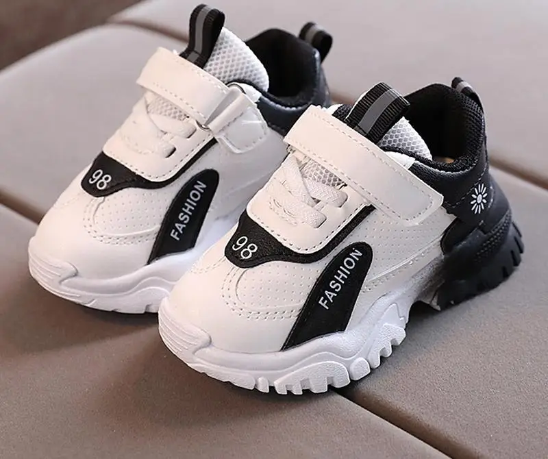 

Size 21-30 Children Damping Casual Sneakers Boys Wear-resistant Sneakers Girls Lightweight Shoes Baby Shoes with Breathable