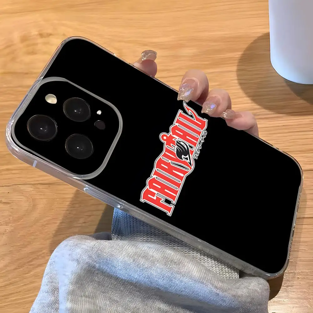 Transparent F-FAIRY TAIL Phone Case - Enhanced Protection and Stylish Design