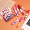 Amazing Tear Off Lip Gloss Liquid Red Lipstick Does Not Fade or  Long-lasting Waterproofcup Set Box Tear Off Lip Mask Cosmetic 6