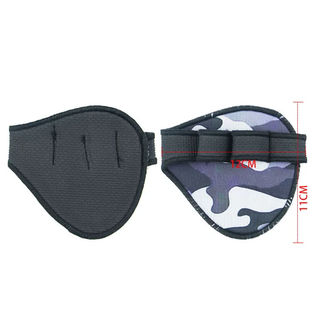 2Pcs /1Pairs Weightlifting Training Gloves For Men Women Fitness Sports Body Building Gymnastics Gym Hand Wrist Palm Protector 3