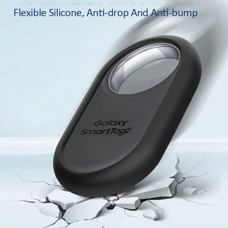Protective Case for Samsung Galaxy SmartTag 2 Resistant Anti-fall Silicone Cover for Samsung Galaxy Smart Tag 2 GPS Accessories