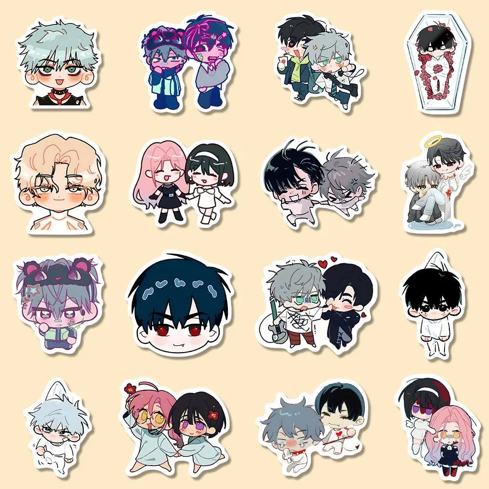 Alien Stage Sticker Anime Waterproof Sticker Cute Student Stationery Children School Supplies Decorative Friend Gift transfer sticker watch dial sticker