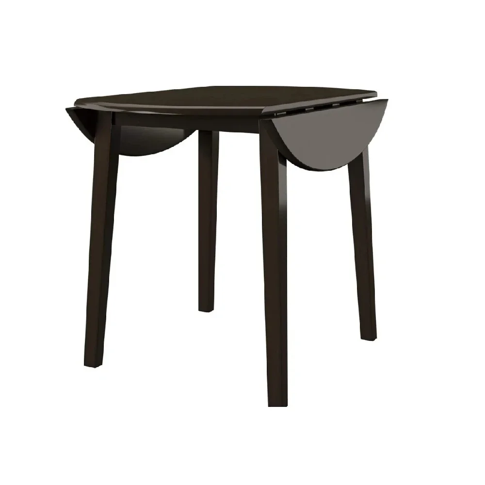 

Dining Table Dark Brown Free Shipping Round Dining Room Drop Leaf Table Furniture Home