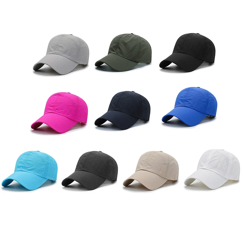 

Outdoor Sports Baseball Cap For Men And Women Sun Protection Fishing Hiking hat Sun Visor Breathable Duck Tongue Cap