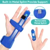 Sport Protective Sleeve Injuries Broken Fingers Hand Fixing Strap Trigger Finger Extension Splint Adjustable Fixing Belt Support 5