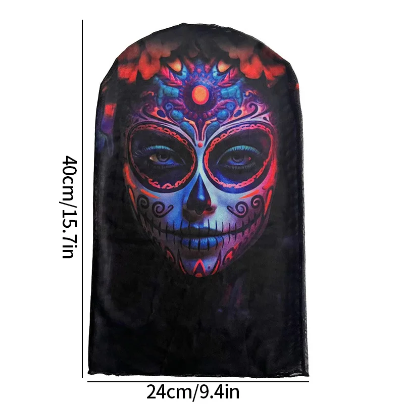 Realistic 3D Face Mask - Cosplay Prop & Full Face Headwear