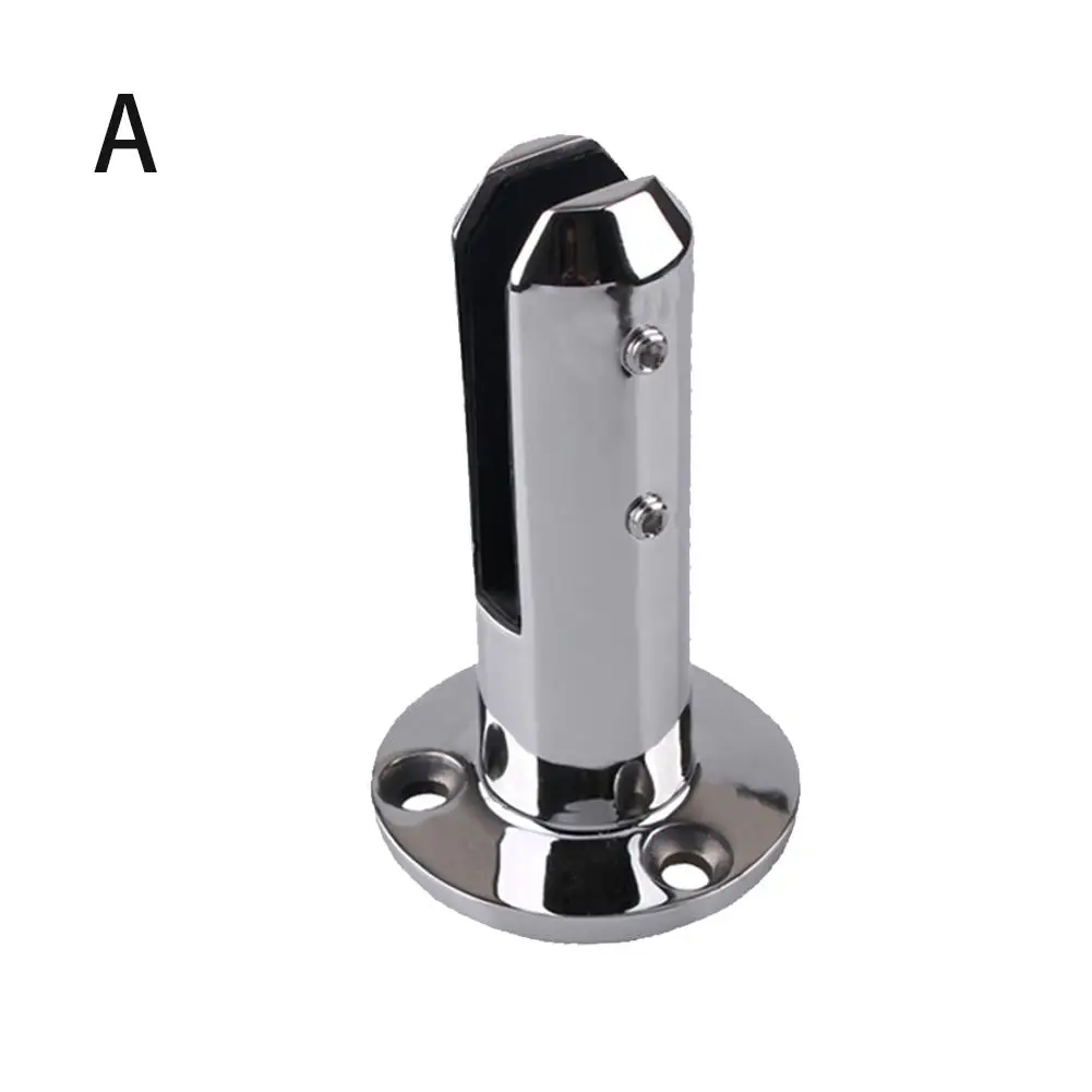 Description Picture 2 of itemStainless Steel Glass Clamp Swimming Pool Fence Clip Handrail Stair Fixed Clamp Fittings Heavy Stand Glass Floor Duty V3P2
