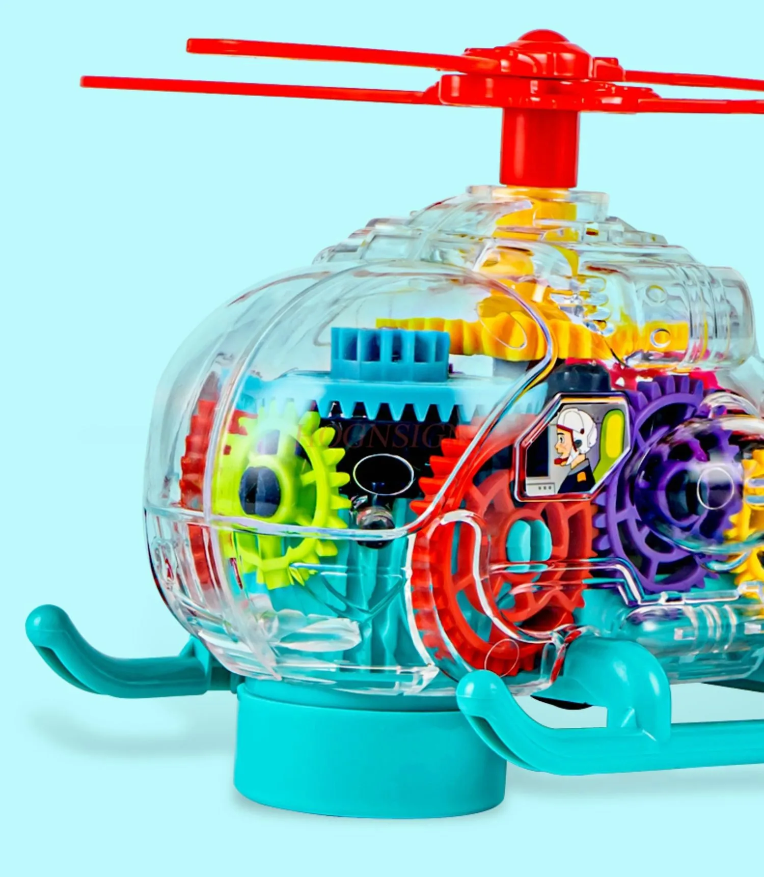 Kids Gear Helicopter Toy 4
