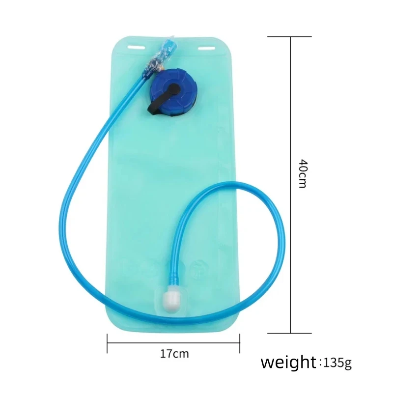 Water Bag 2L Sports Backpack Bicycle Riding Portable Food Grade Outdoor Drinking Camping