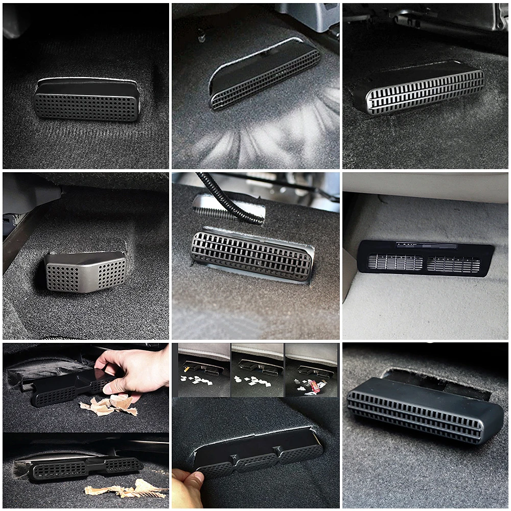 Per Toyota Camry Corolla Rav4 Land Cruiser Prado Highlander Kluger Floor Ac Heater Condizionatore D'Aria Duct Vent Grill Outlet Cover