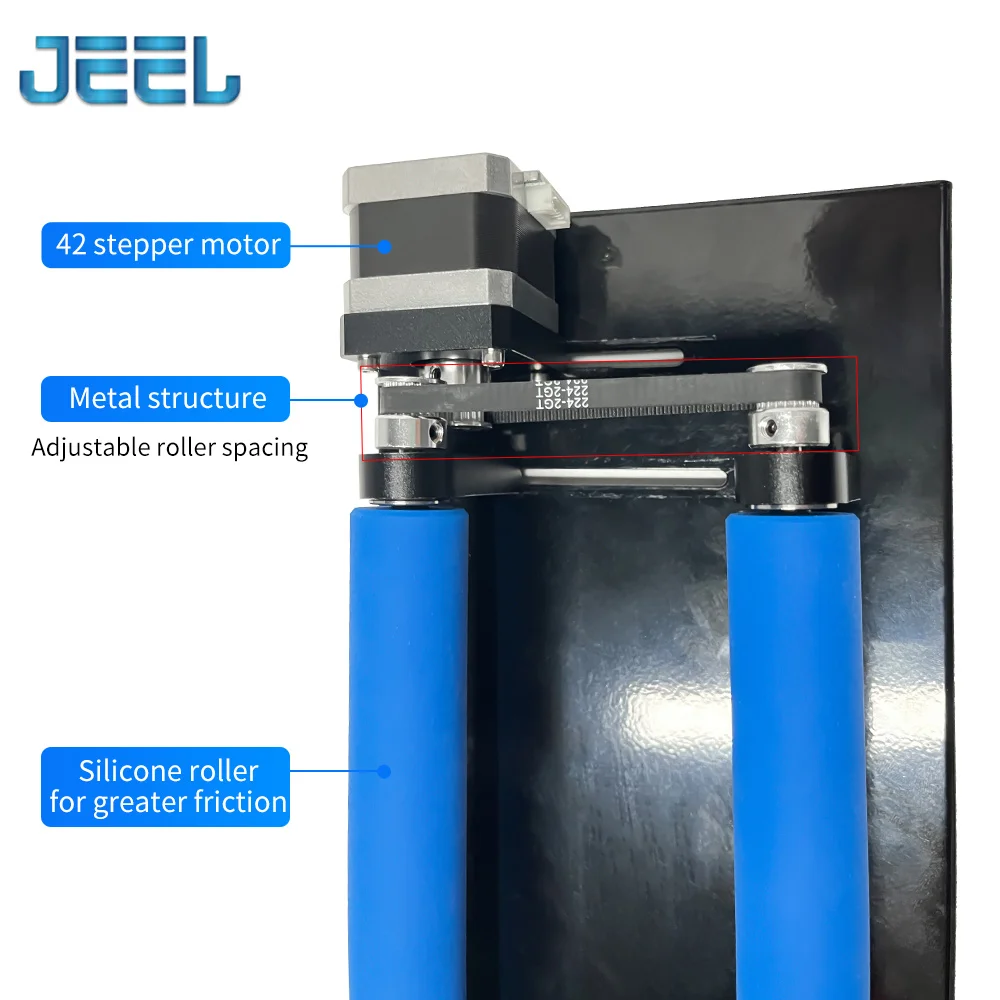 CNC Laser Rotary Roller Laser Engraver Y-axis Roller 360&deg; Rotating for 10-100mm Engraving Diameter for Cylindrical Cans Objects