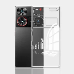 Clear Soft Silicone Shockproof Back Cover Phone Case for ZTE Nubia Z60 Ultra (Clear)