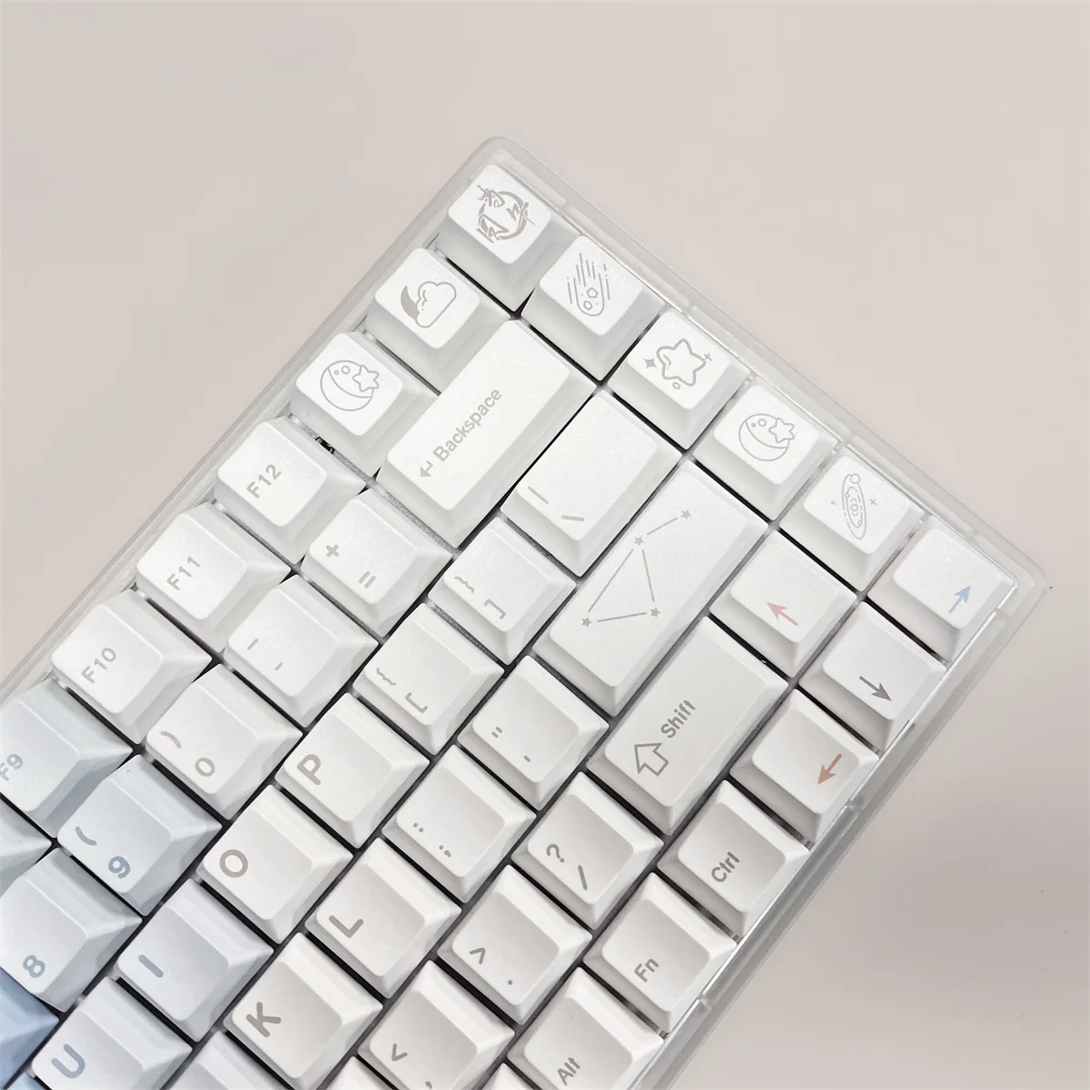 144 chaves gmk sonhos gradiente keycaps cereja