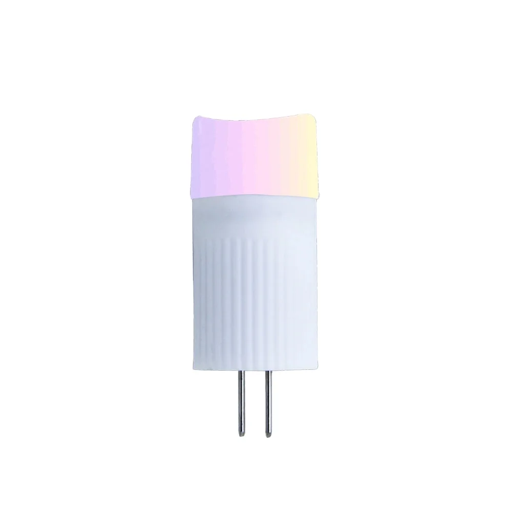 

ETL Approved High quality Ceramic-Construction Weatherproof 12V 2W WiFi/ Available Dimmable lamp Smart LED RGB G4 [LT104A5]