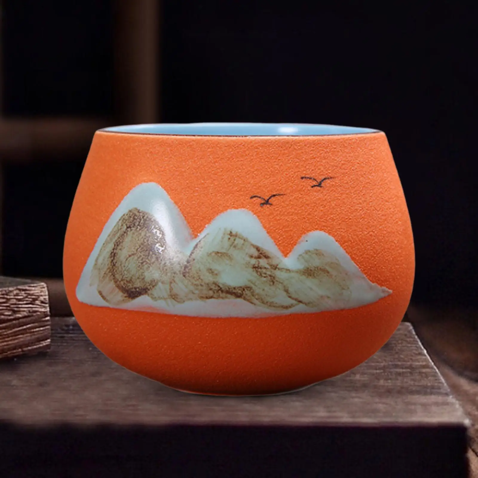 Ceramic Cup Tabletop Serveware Classic Kung Fu Tea Cup for Office Home Ceramic Cup Tabletop Serveware Classic Kung Fu Tea Cup for Office Home