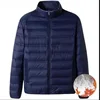 Lightweight Men's Cotton Jaet Winter down ort Hooded Casual plus Size Stand Collar Coat Youth ular Sle Pure Color